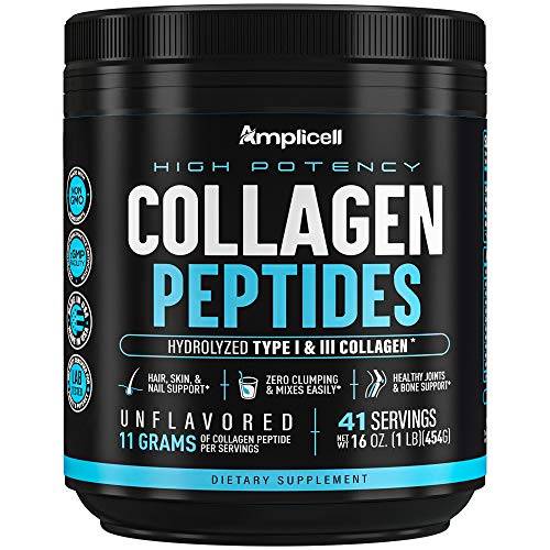 Foto 2 pulgar | Péptidos De Colágeno En Polvo Amplicell 451 G - Tipo 1 Y 3 - Venta Internacional.