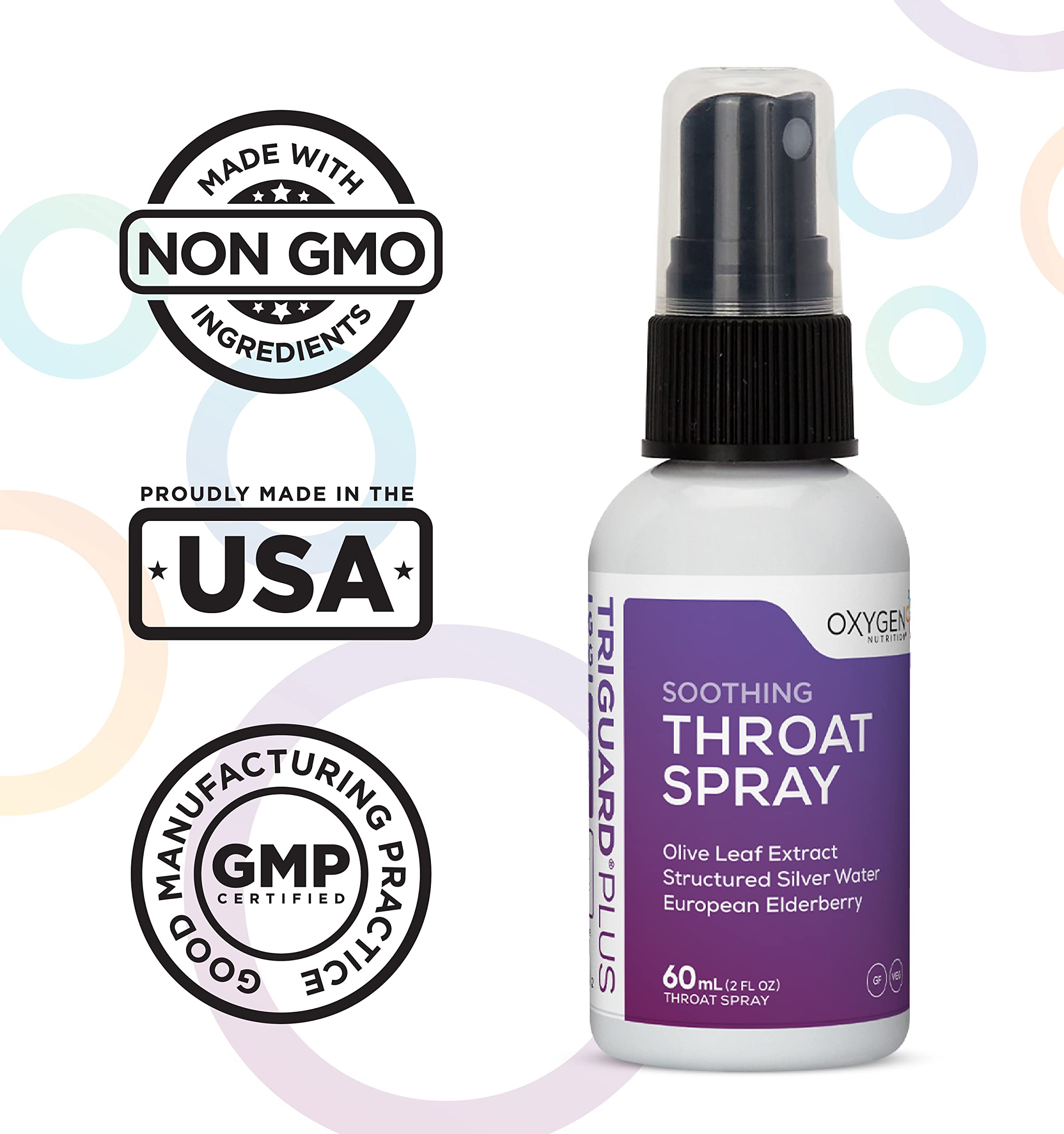 Foto 4 pulgar | Aerosol Para La Garganta Oxygen Nutrition Triguard Plus 60 Ml Immune Supp - Venta Internacional.