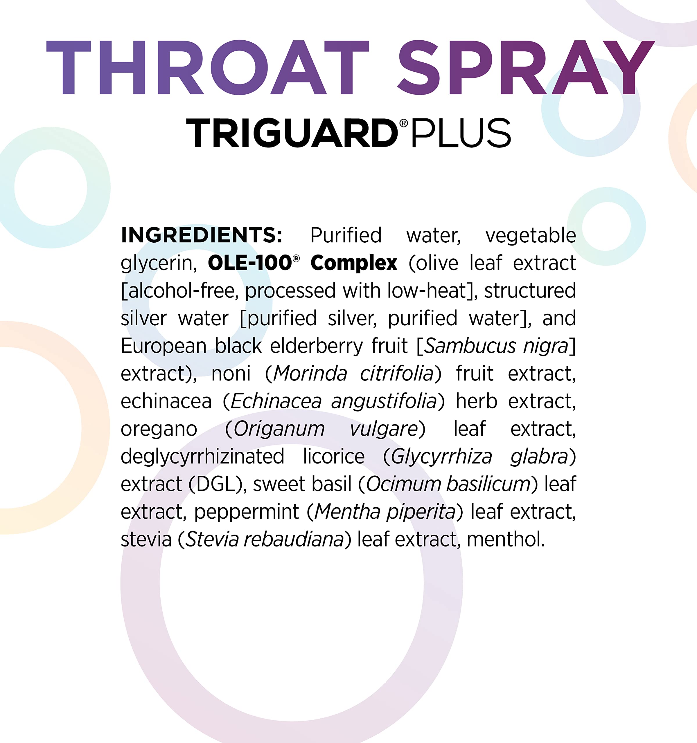 Foto 6 pulgar | Aerosol Para La Garganta Oxygen Nutrition Triguard Plus 60 Ml Immune Supp - Venta Internacional.