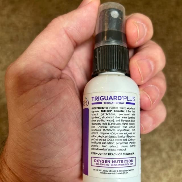 Foto 7 pulgar | Aerosol Para La Garganta Oxygen Nutrition Triguard Plus 60 Ml Immune Supp - Venta Internacional.