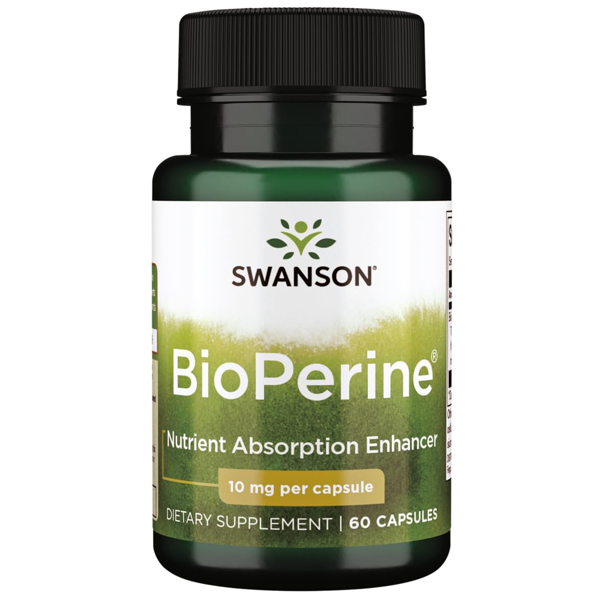 Foto 2 pulgar | Suplemento Swanson Bioperine Para Absorción De Nutrientes, 10 Mg, 60 Cápsulas - Venta Internacional.