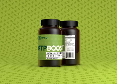 Foto 2 pulgar | Suplemento Atp Boost 90 Tabletas De Vitamina B2 100 Mg Y B3 500 Mg - Venta Internacional.