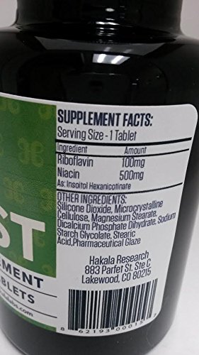 Foto 3 pulgar | Suplemento Atp Boost 90 Tabletas De Vitamina B2 100 Mg Y B3 500 Mg - Venta Internacional.