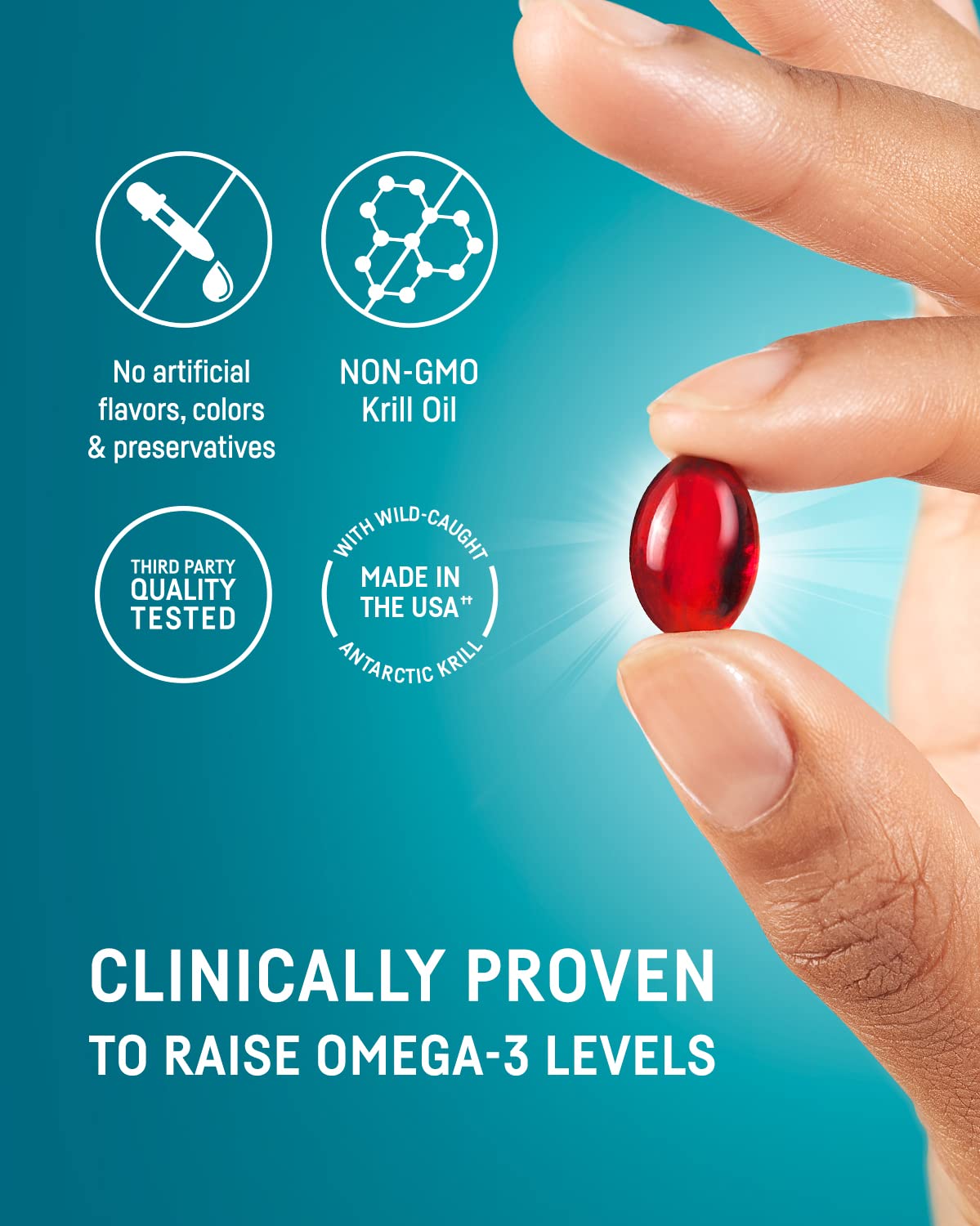 Foto 7 pulgar | Suplemento De Aceite De Krill Kori Omega-3 600 Mg 60 Cápsulas Blandas - Venta Internacional.