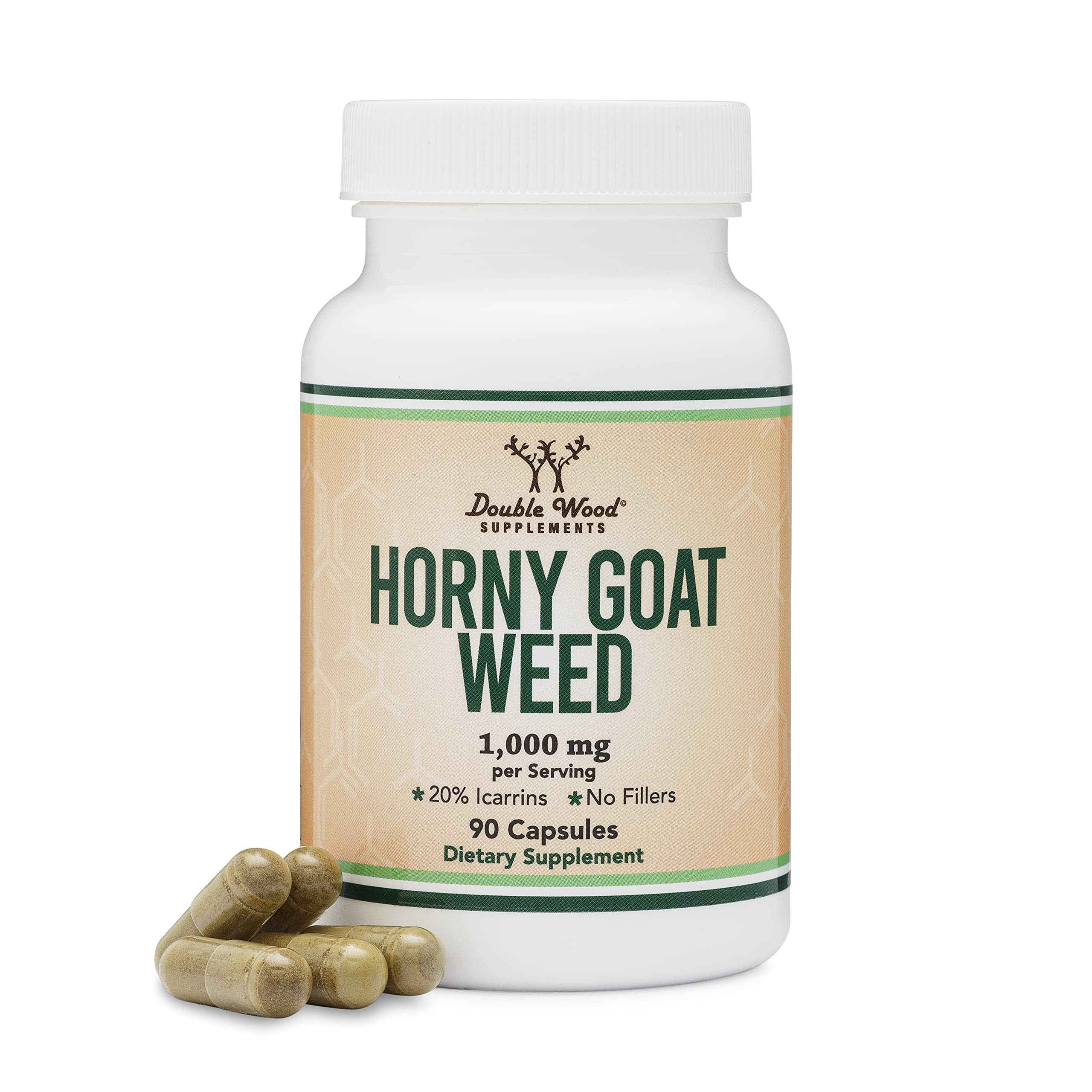 Foto 2 pulgar | Suplemento Double Wood Supplements Horny Goat Weed 1000 Mg - Venta Internacional.