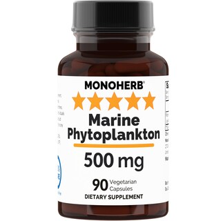 Foto 1 | Suplemento Monoherb De Fitoplancton Marino 500 Mg 90 Cápsulas - Venta Internacional.