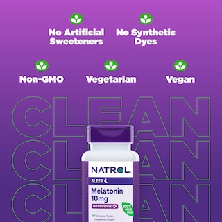 Foto 5 | Suplemento Natrol Fast Dissolve Melatonin 10 Mg 60 Tabletas - Venta Internacional.