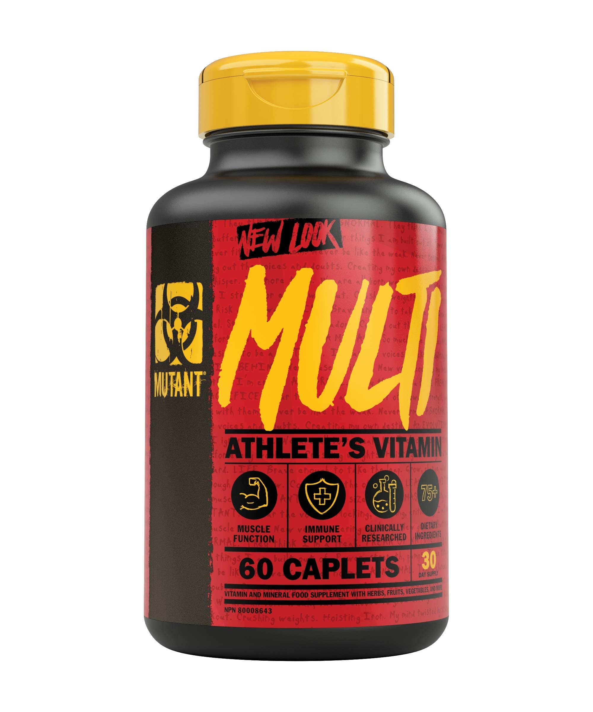 Foto 2 pulgar | Suplemento De Vitaminas De Alta Potencia Mutant Multi, 60 Comprimidos - Venta Internacional.