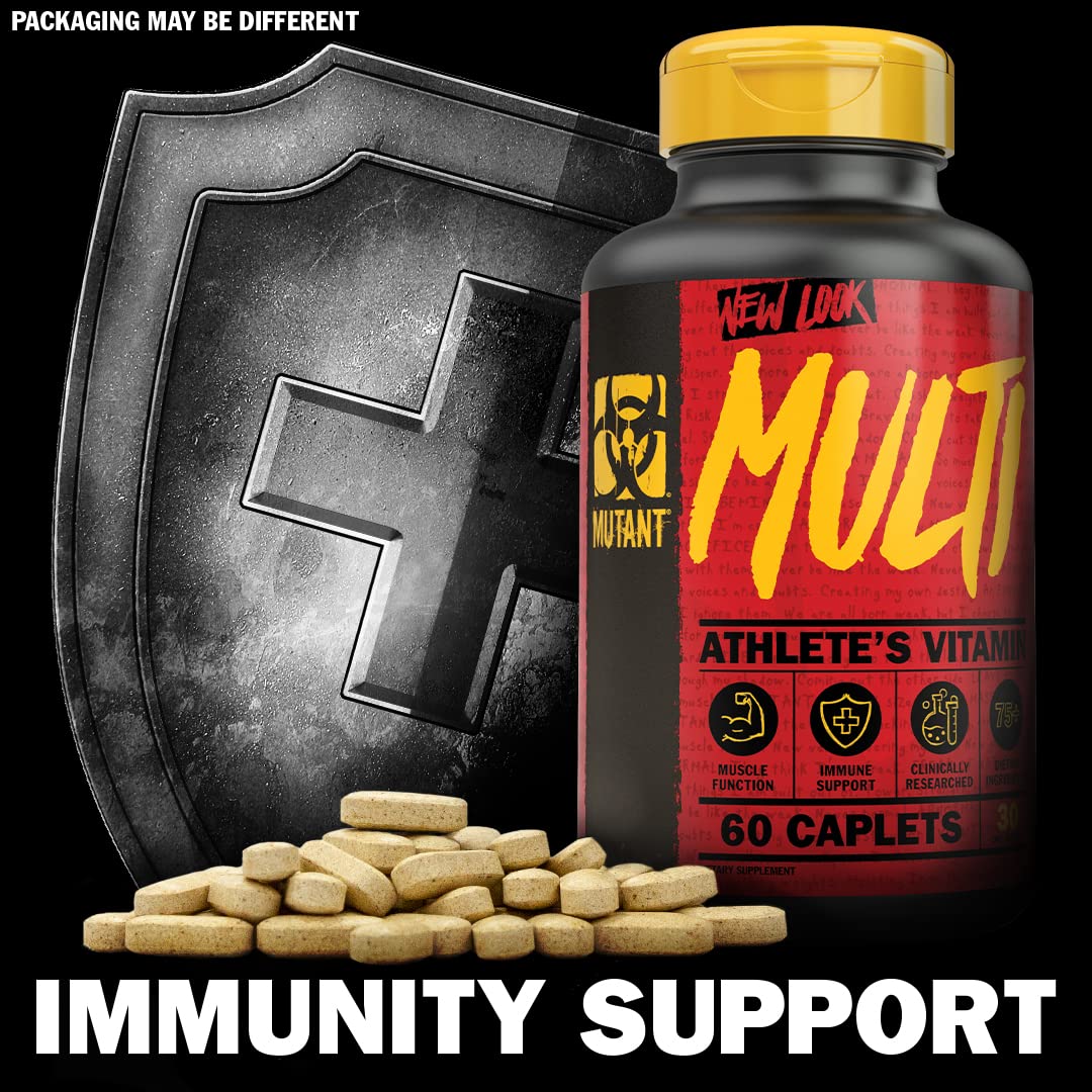 Foto 3 pulgar | Suplemento De Vitaminas De Alta Potencia Mutant Multi, 60 Comprimidos - Venta Internacional.