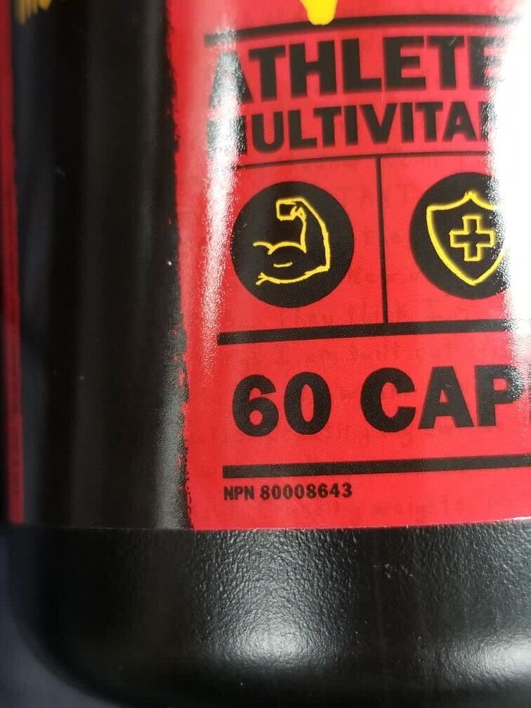Foto 8 pulgar | Suplemento De Vitaminas De Alta Potencia Mutant Multi, 60 Comprimidos - Venta Internacional.