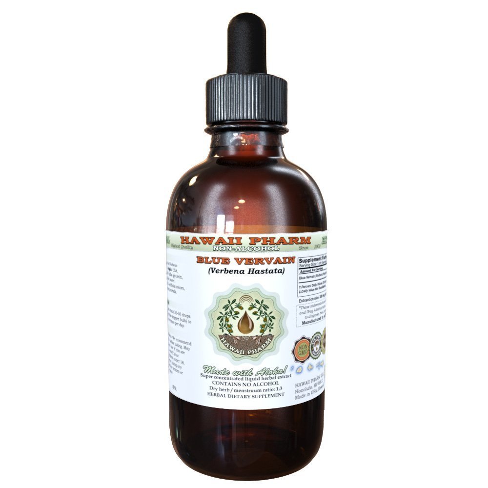 Suplemento Hawaiipharm De Extracto Sin Alcohol De Verbena Azul 60 Ml - Venta Internacional.