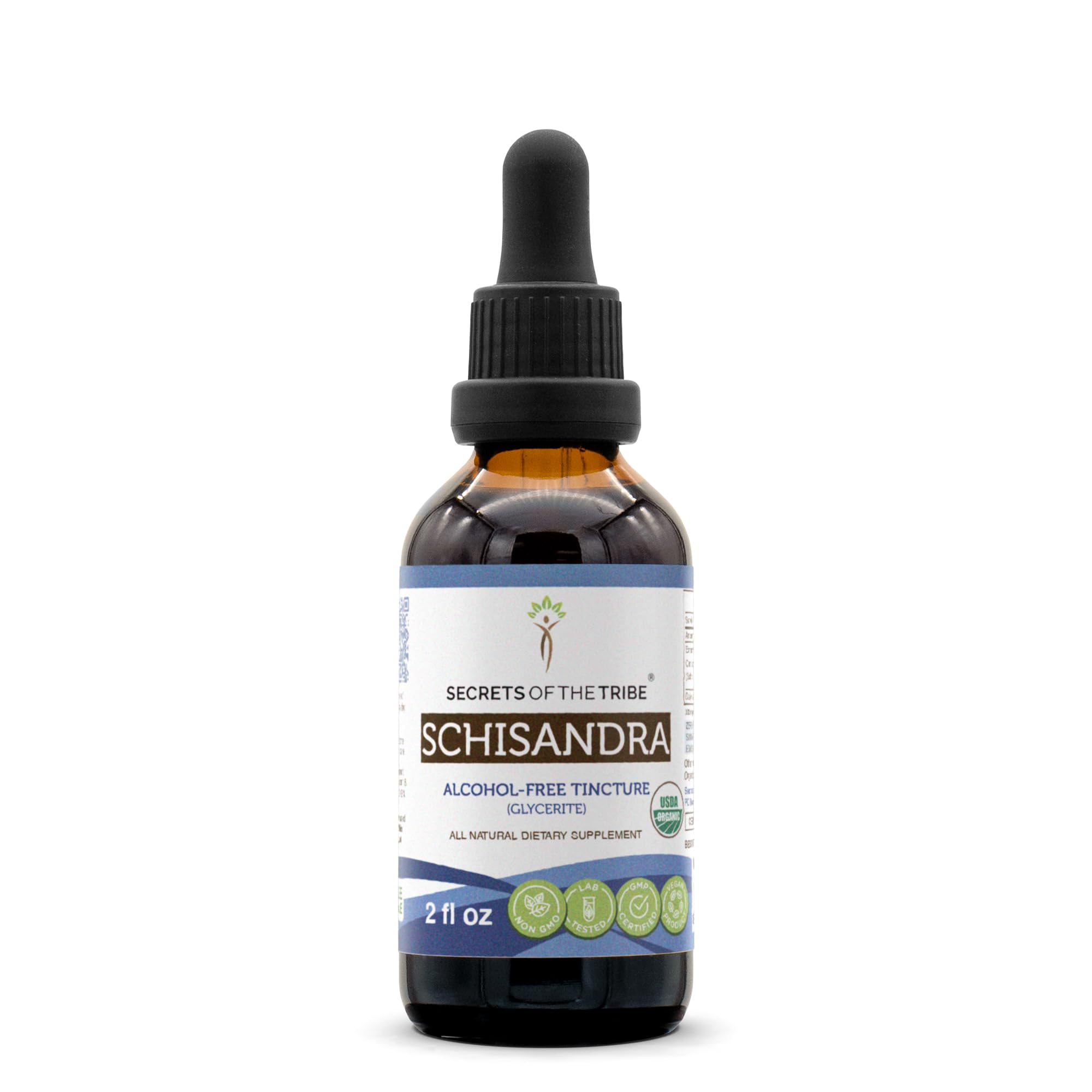 Suplemento De Extracto De Schisandra Secrets Of The Tribe, 60 Ml - Venta Internacional.