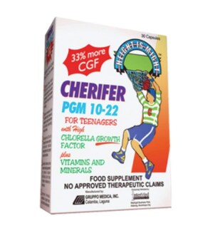 Foto 1 | Potenciador De Crecimiento Cherifer Pgm 10-22 Con Cgf, Taurina Y Lisina - Venta Internacional.