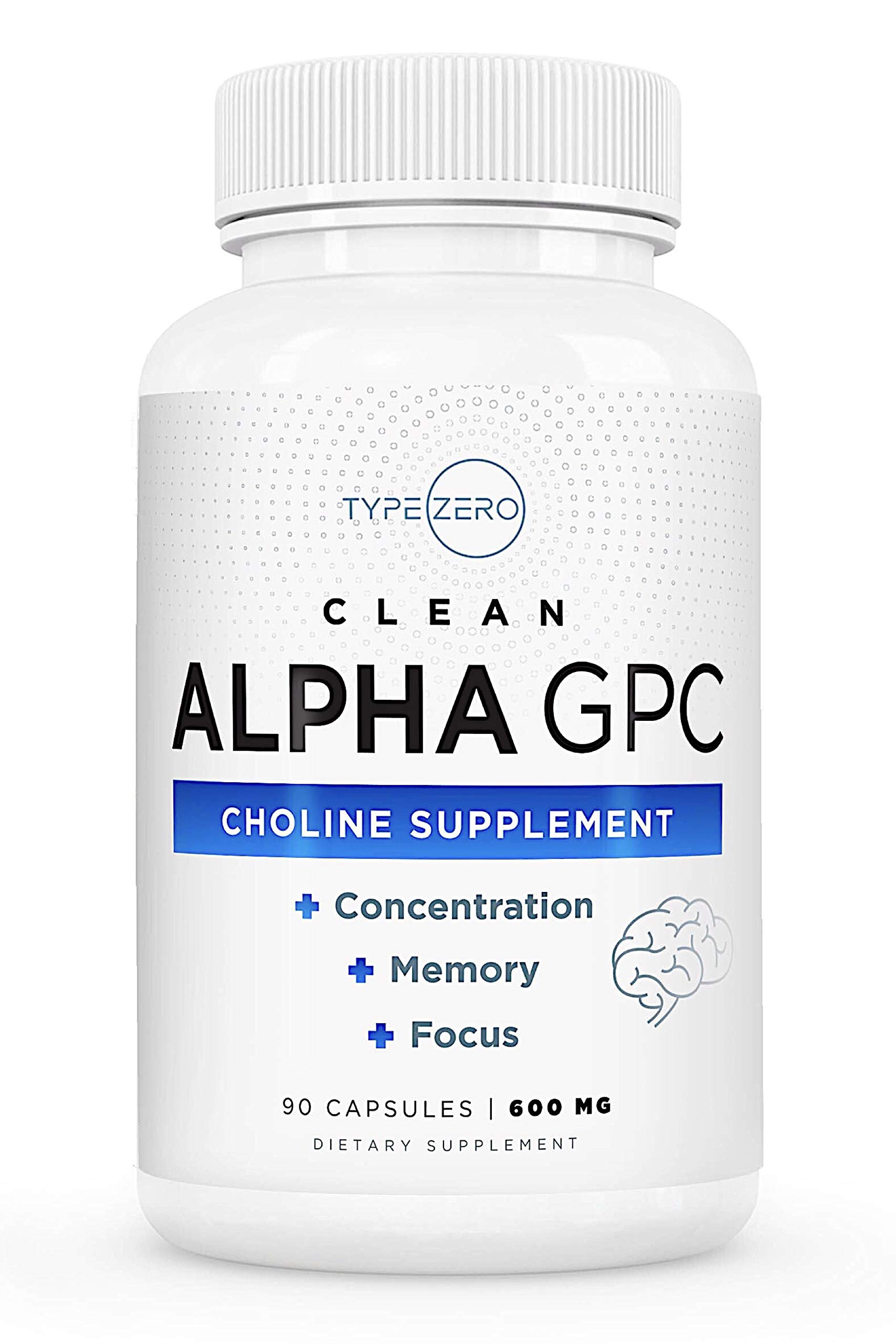 Tipo De Suplemento Zero Ultra Clean Alpha Gpc Choline 600 Mg - Venta Internacional.