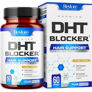 Foto 1 | Supplement Pure Research Dht Blocker Y Ayuda Al Crecimiento Del Cabello - Venta Internacional.