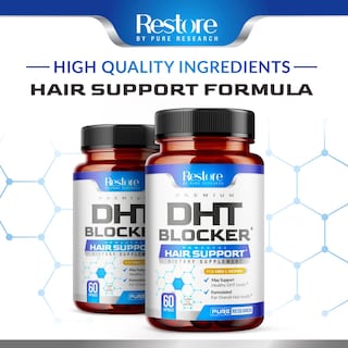 Foto 6 | Supplement Pure Research Dht Blocker Y Ayuda Al Crecimiento Del Cabello - Venta Internacional.