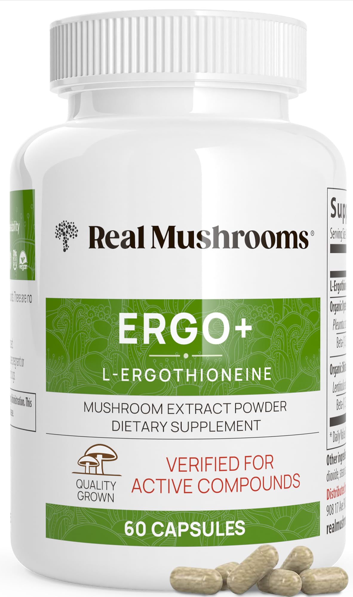 Complementa La L-ergotioneína De Hongos Reales Con Ostras Y Shiita - Venta Internacional.