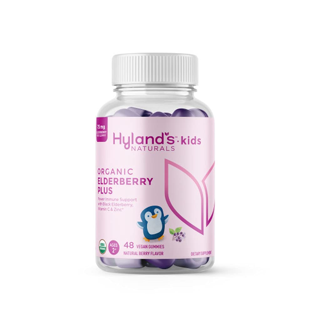 Gummies Hyland's Naturals Kids Organic Saúco + Zinc & V - Venta Internacional.
