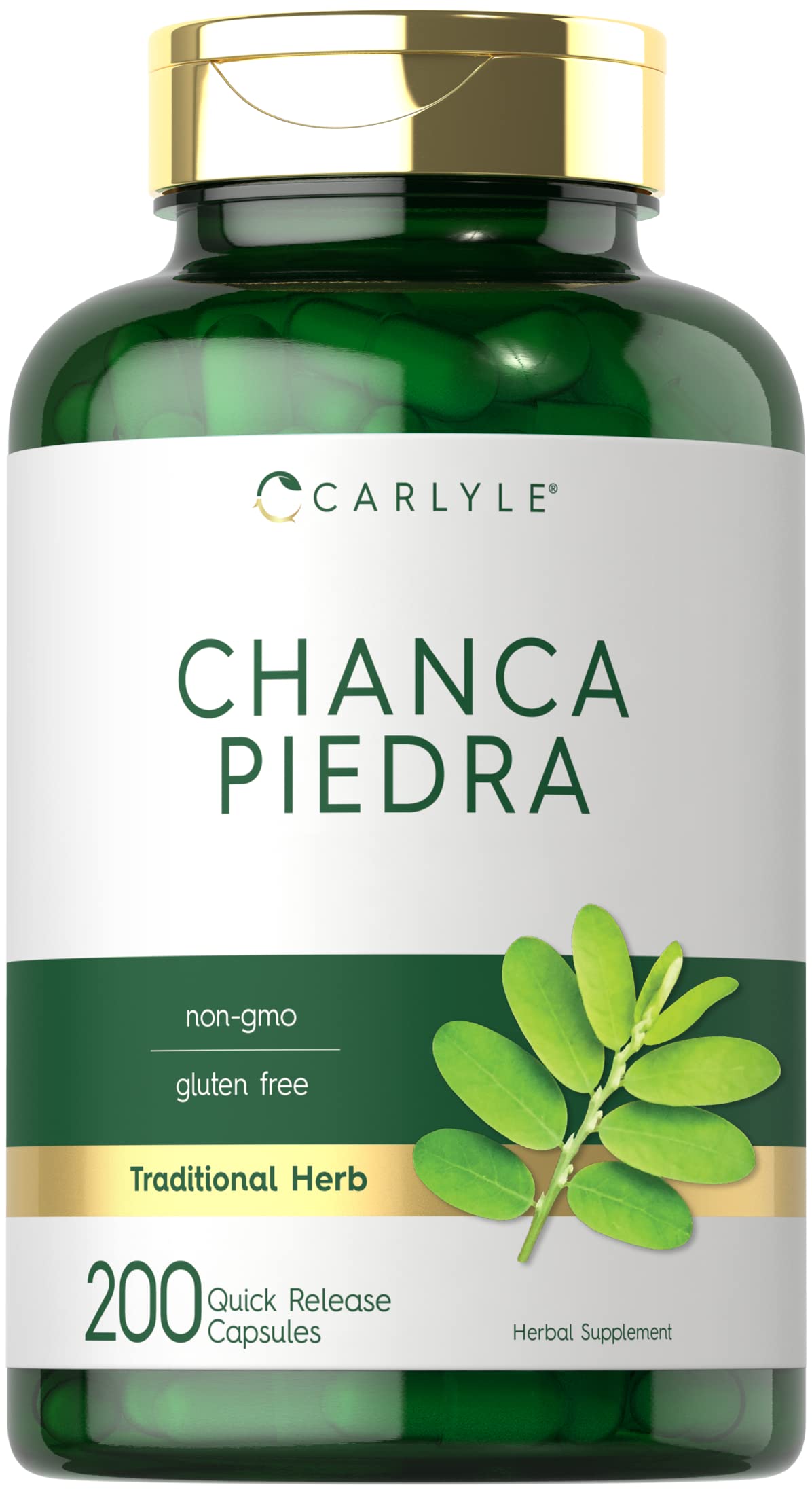 Foto 1 | Suplemento Carlyle Chanca Piedra 200 Cápsulas Sin Ogm Sin Gluten - Venta Internacional.