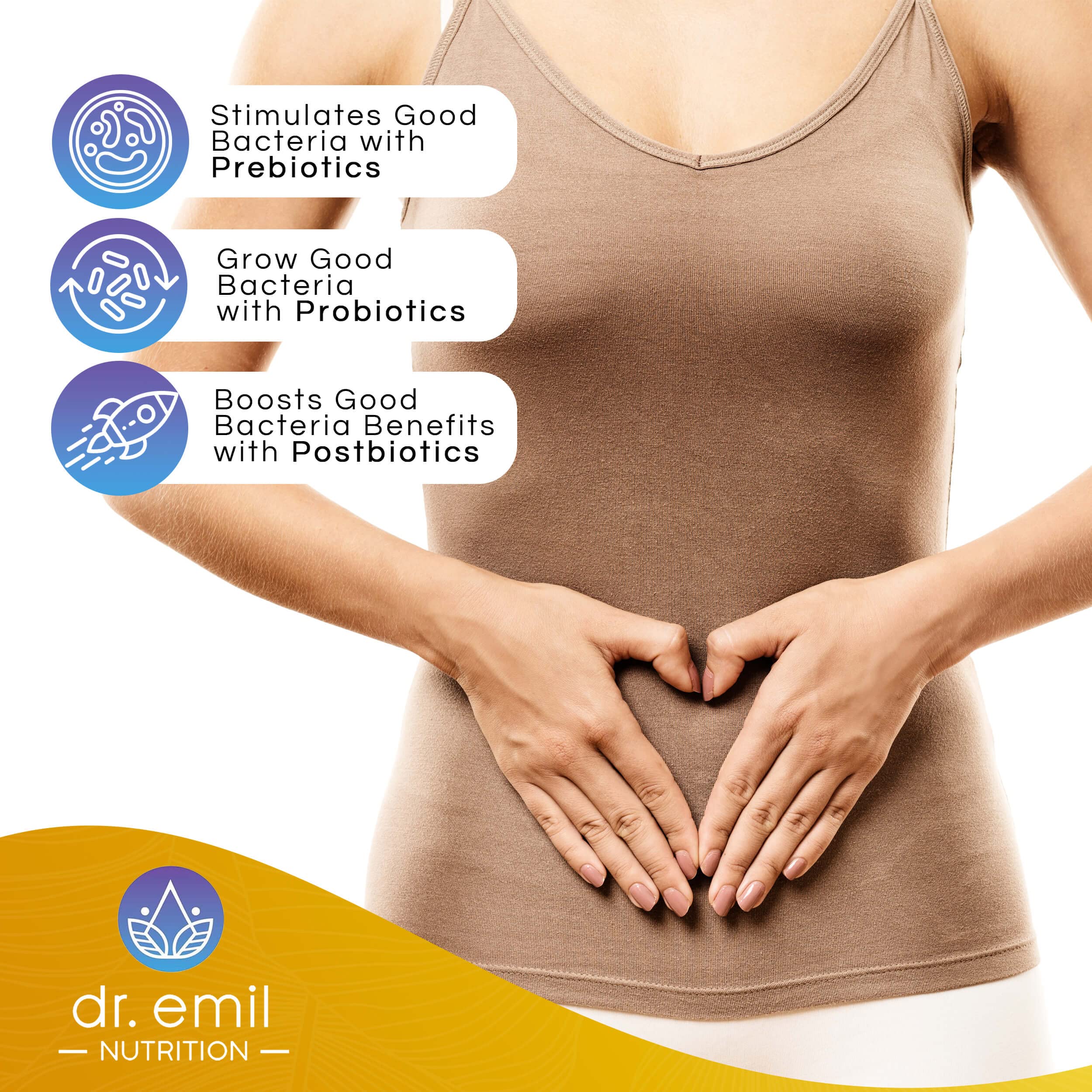 Foto 4 pulgar | Complejo De Salud Intestinal Dr Emil Nutrition Salud Intestinal Total - Venta Internacional.