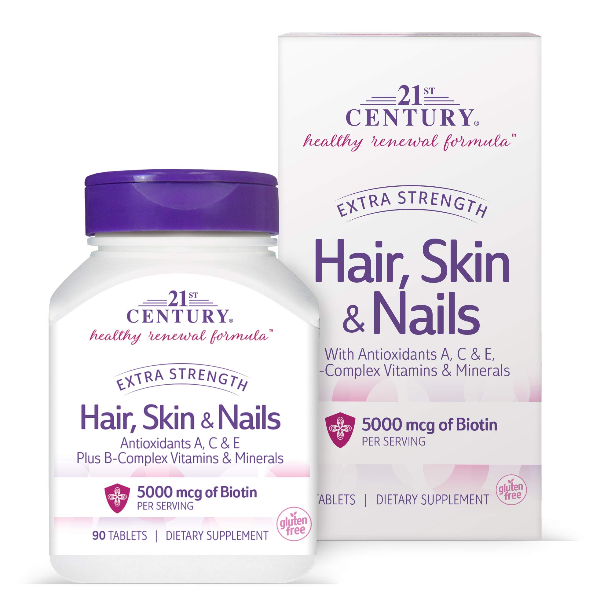 Suplemento Para Cabello, Piel Y Uñas Del Siglo Xxi X90 Tabletas - Venta Internacional.