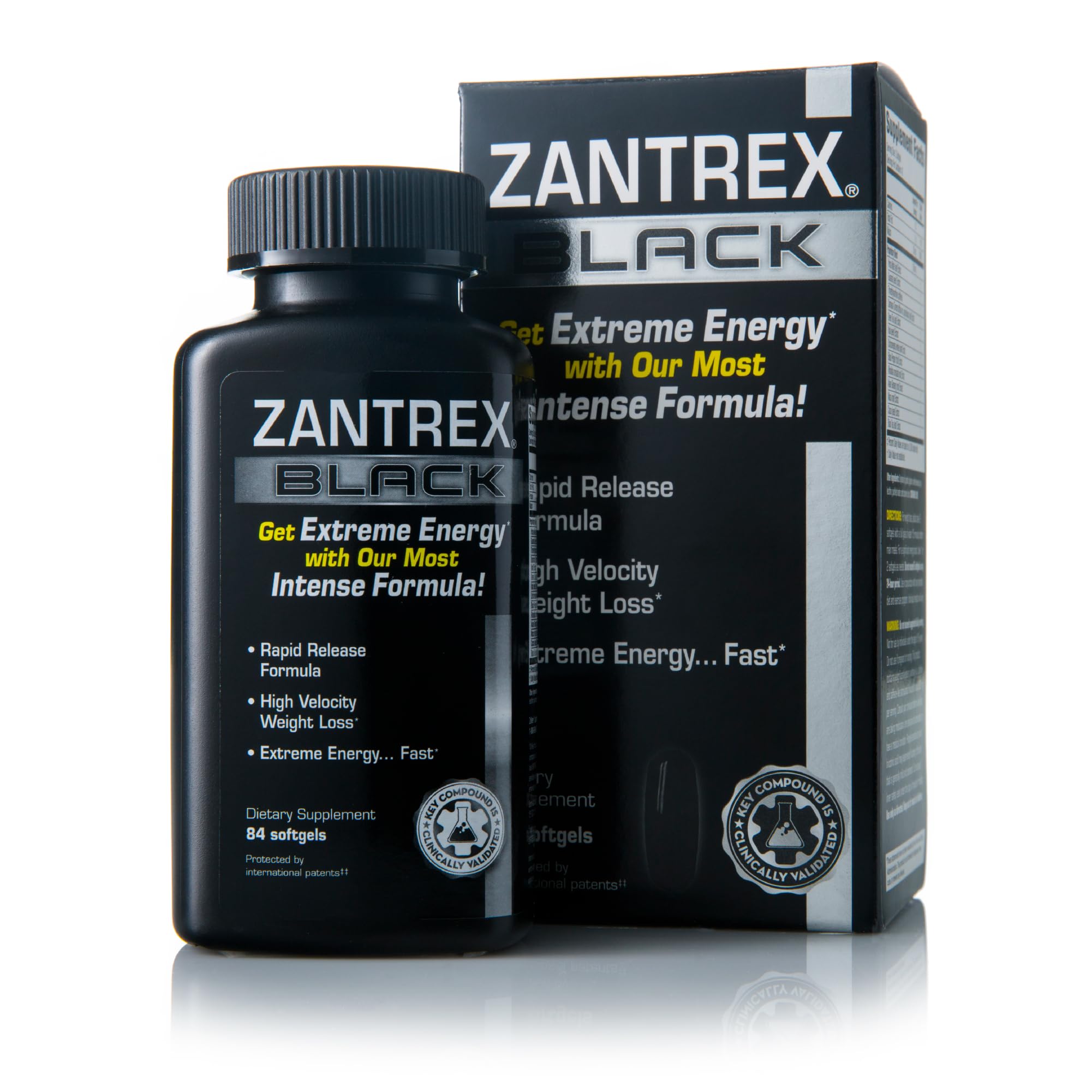 Suplemento Para Bajar De Peso Zantrex Black 84 Pastillas - Venta Internacional.