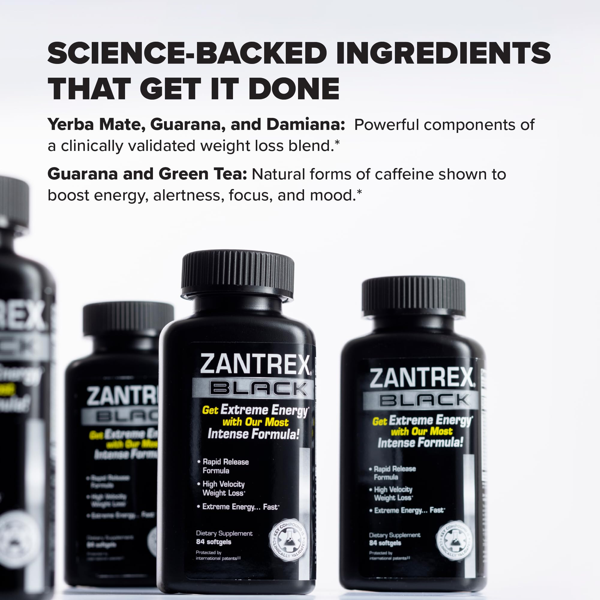 Foto 4 | Suplemento Para Bajar De Peso Zantrex Black 84 Pastillas - Venta Internacional.