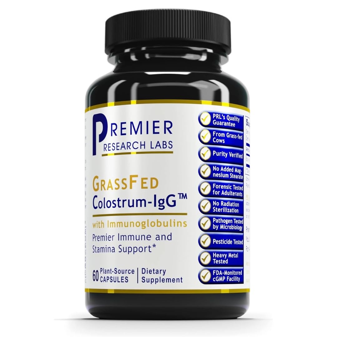 Suplemento Premier Research Labs Colostrum-igg 60 Cápsulas - Venta Internacional.
