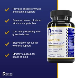 Foto 4 | Suplemento Premier Research Labs Colostrum-igg 60 Cápsulas - Venta Internacional.