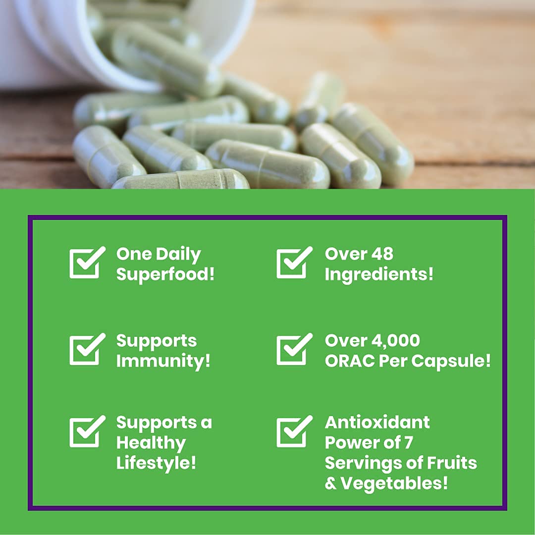 Foto 5 pulgar | Suplemento Paradise Herbs Earth's Blend  Superfood 30 Cápsulas - Venta Internacional.
