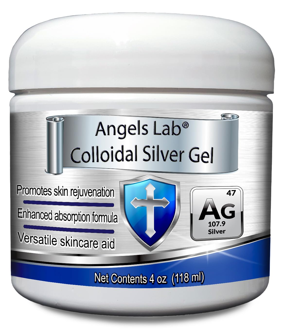 Gel De Plata Coloidal Angels Lab 120 Ml - Venta Internacional.