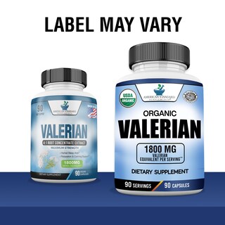 Foto 2 | Suplemento American Standard De Raíz De Valeriana 1800 Mg 90 Cápsulas - Venta Internacional.