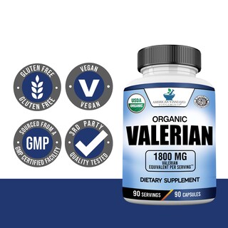 Foto 5 | Suplemento American Standard De Raíz De Valeriana 1800 Mg 90 Cápsulas - Venta Internacional.