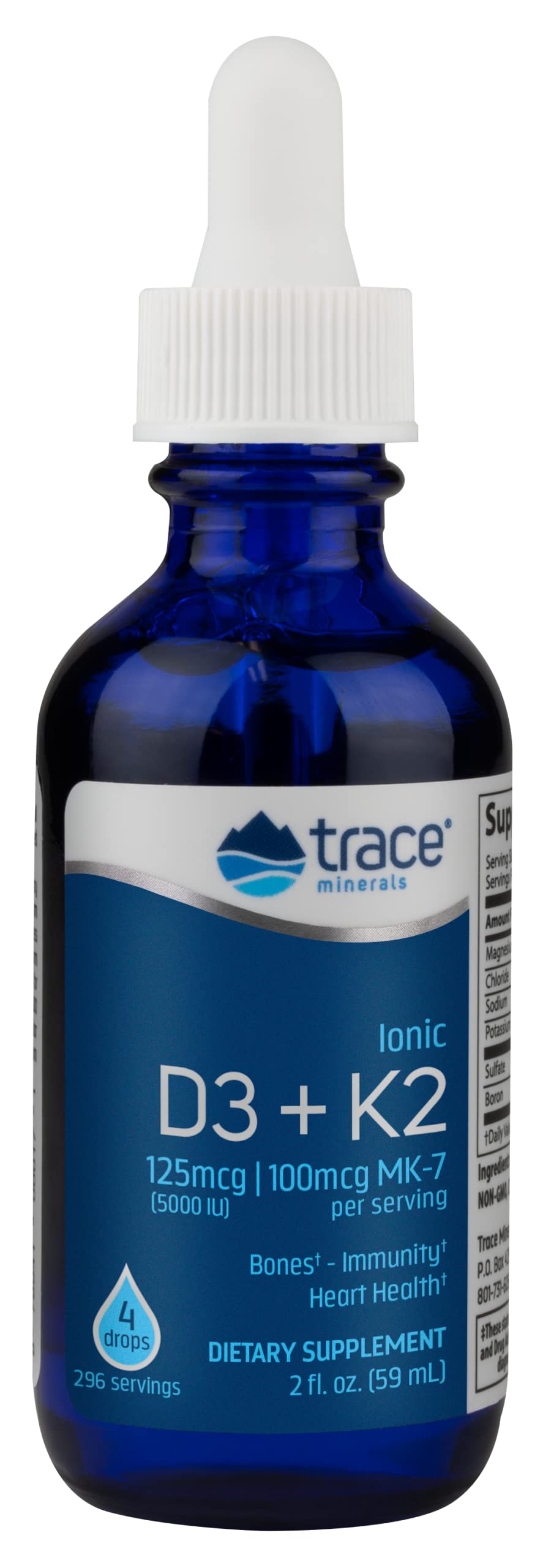 Suplemento De Oligoelementos Con Vitamina D3 + K2 Iónica Líquida - Venta Internacional.