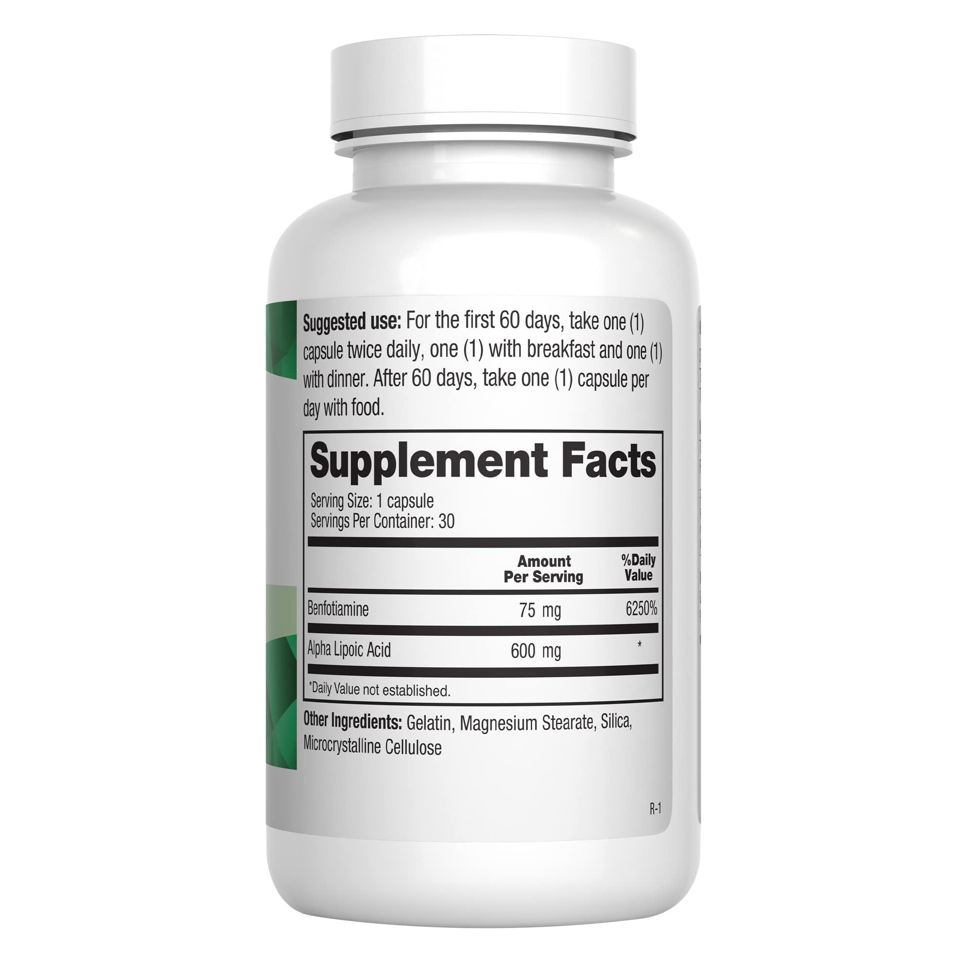 Foto 3 pulgar | Suplemento Barton Nutrition Nervala Nerve Support 30 Cápsulas - Venta Internacional.