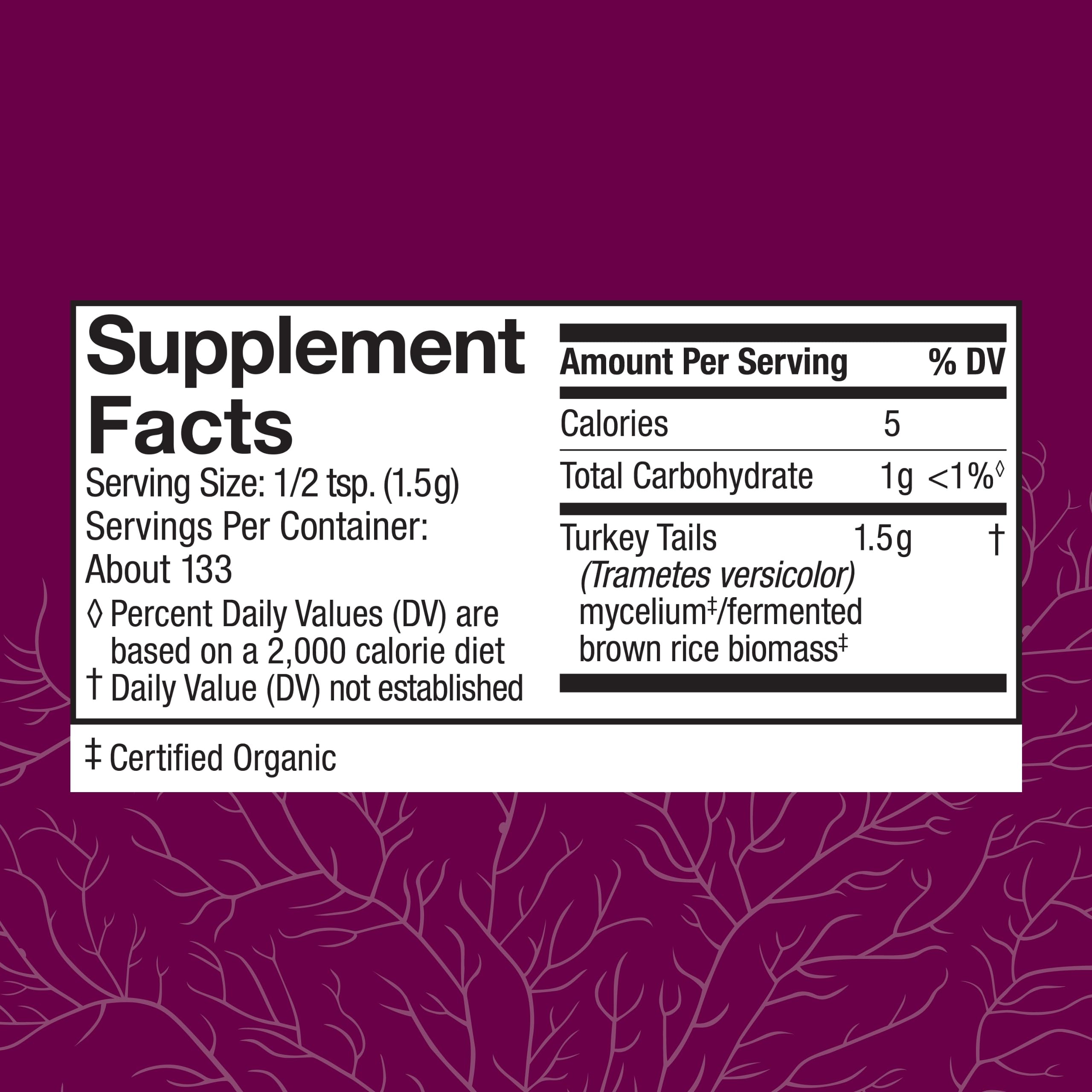 Foto 3 pulgar | Suplemento Host Defense Con Forma De Cola De Pavo, 200 Ml - Venta Internacional.
