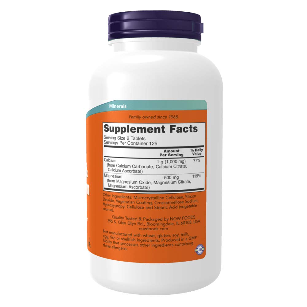 Foto 3 pulgar | Supplement Now Foods, 250 Comprimidos, Proporción 2:1 De Calcio Y Magnesio - Venta Internacional.