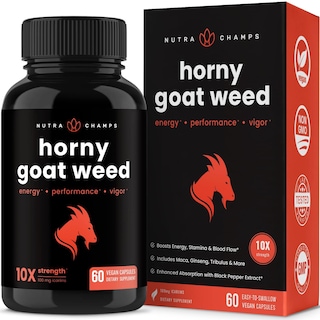 Foto 1 | Suplemento De Extracto De Hierba De Cabra En Celo De Nutrachamps 1000 Mg - Venta Internacional.