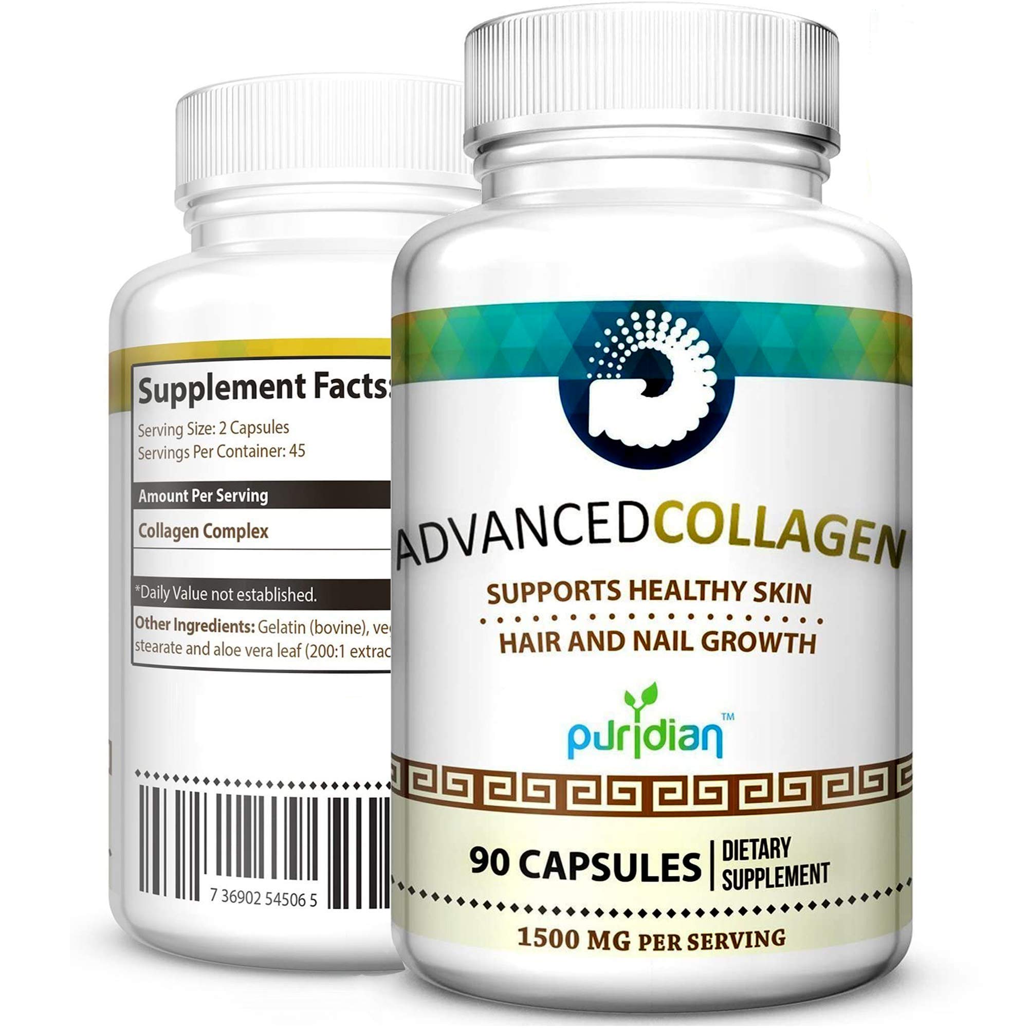 Cápsulas De Colágeno Hidrolizado Avanzado Collagen+ 1500 Mg - Venta Internacional.