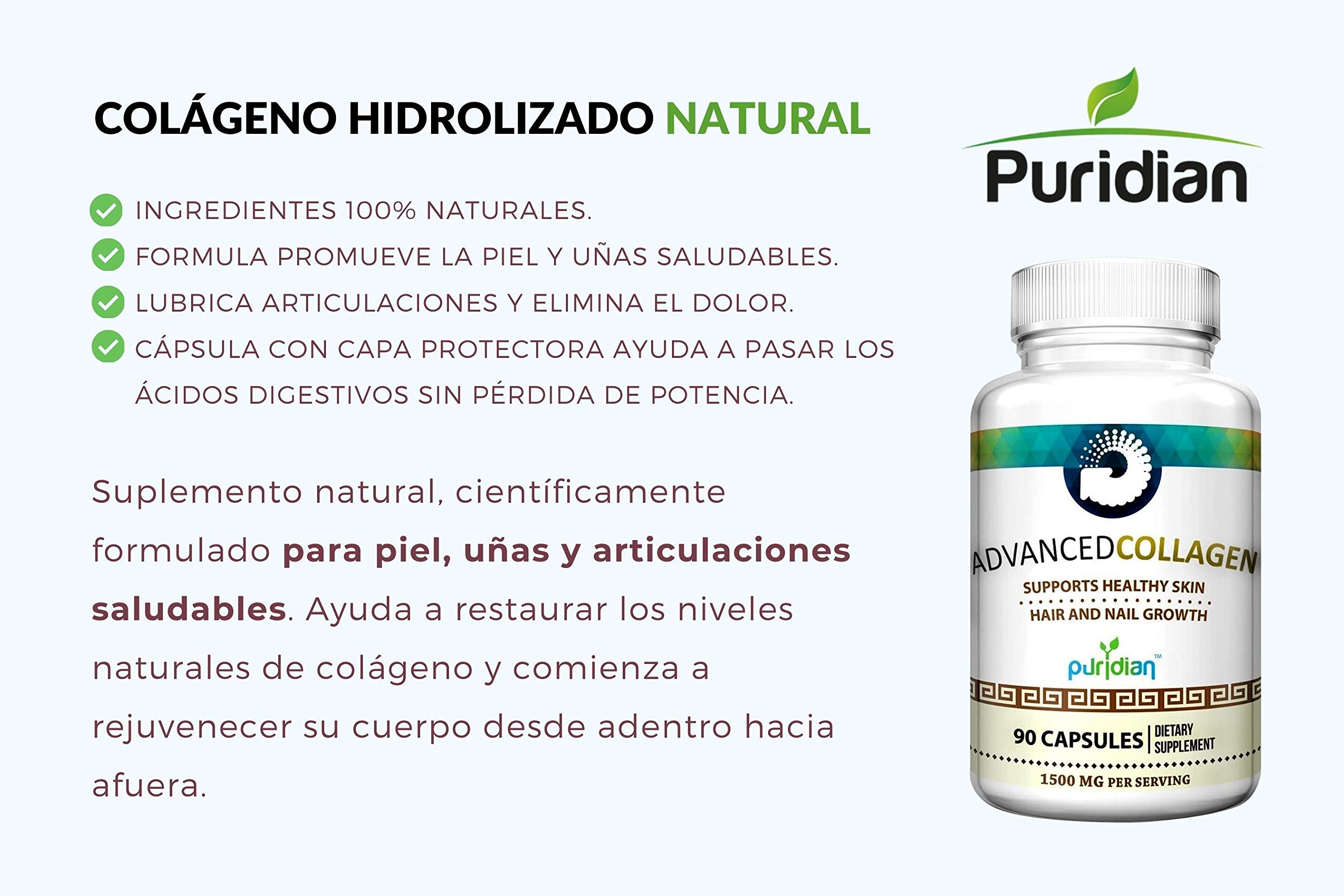 Foto 4 pulgar | Cápsulas De Colágeno Hidrolizado Avanzado Collagen+ 1500 Mg - Venta Internacional.