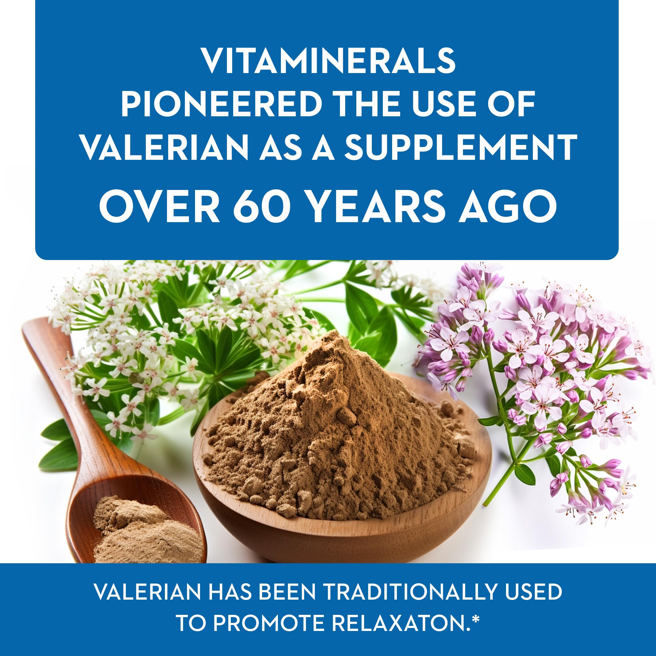 Foto 3 | Suplemento Vitaminerals 33+ Baldrian  Plus Relaxing 120 Comprimidos - Venta Internacional.