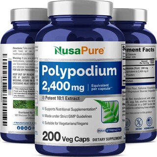 Foto 4 | Suplemento De Extracto De Nusapure Polypodium Leucotomos 2400 Mg - Venta Internacional.