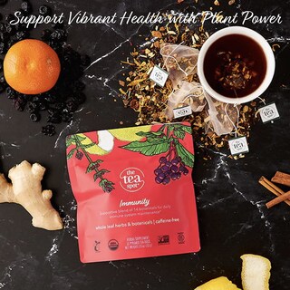 Foto 2 | Tea The Tea Spot Organic Immunity Con Vitamina C Natural 15 Ba - Venta Internacional.