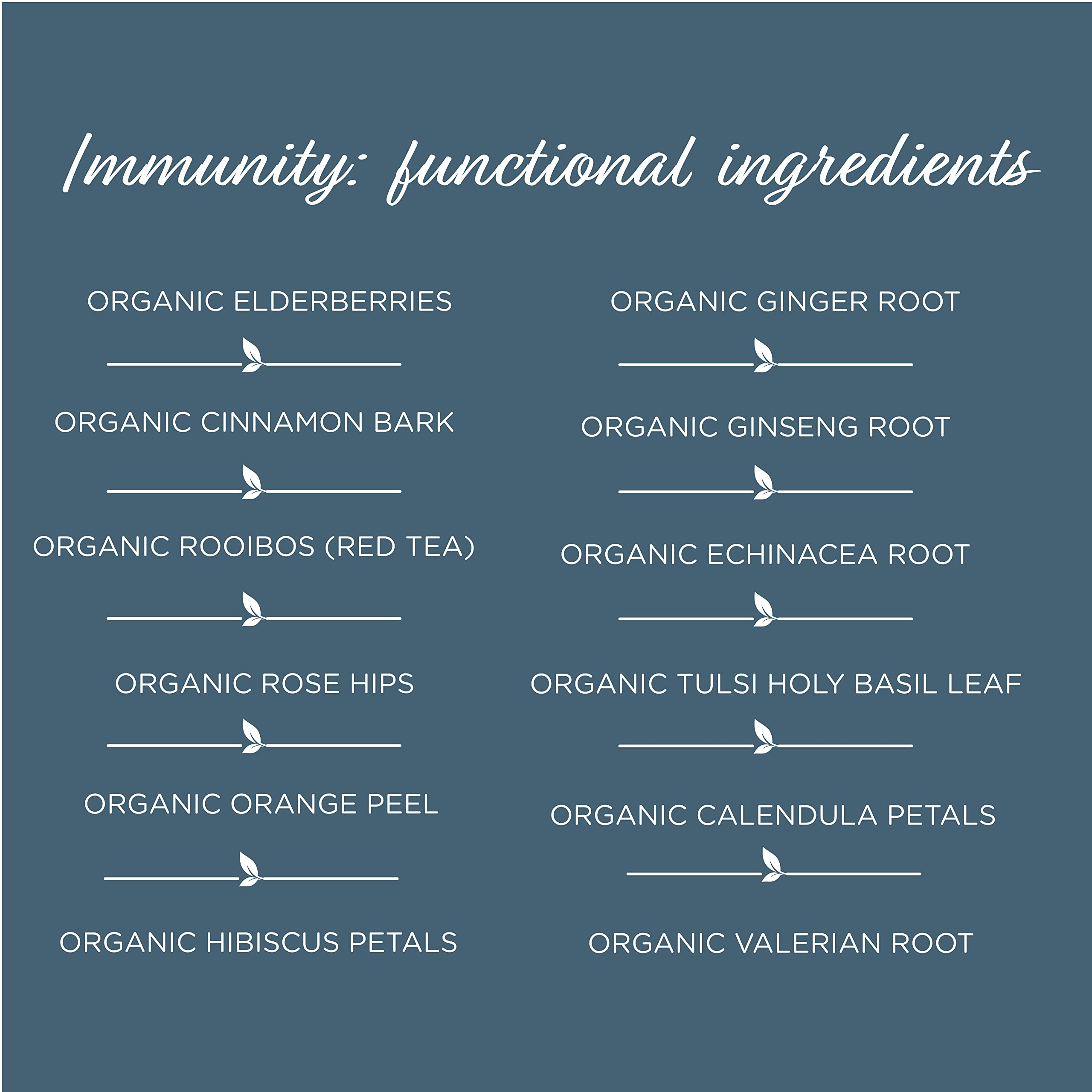 Foto 6 pulgar | Tea The Tea Spot Organic Immunity Con Vitamina C Natural 15 Ba - Venta Internacional.