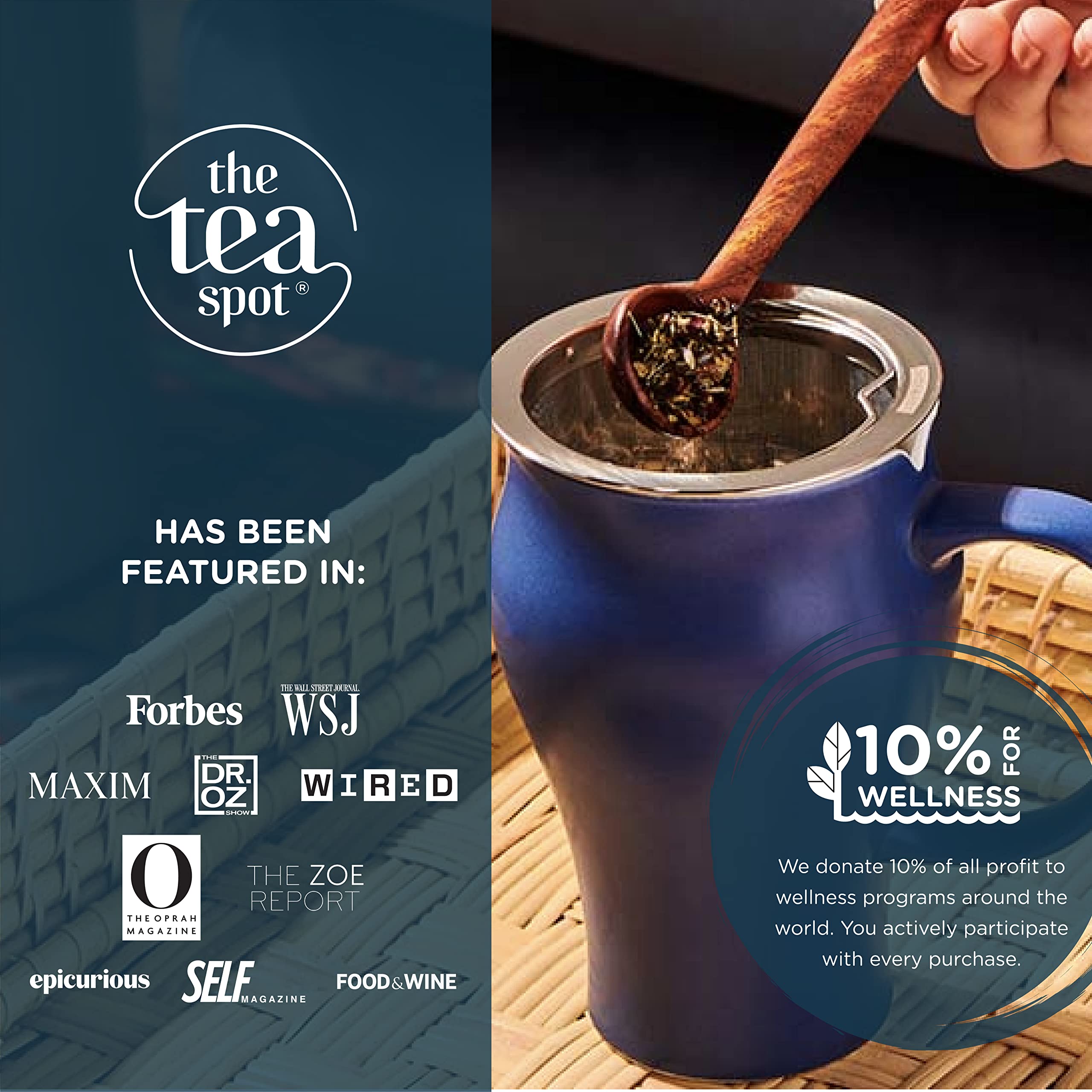 Foto 7 pulgar | Tea The Tea Spot Organic Immunity Con Vitamina C Natural 15 Ba - Venta Internacional.