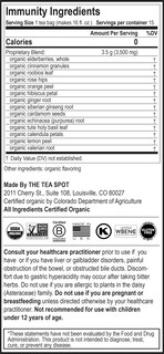 Foto 7 | Tea The Tea Spot Organic Immunity Con Vitamina C Natural 15 Ba - Venta Internacional.