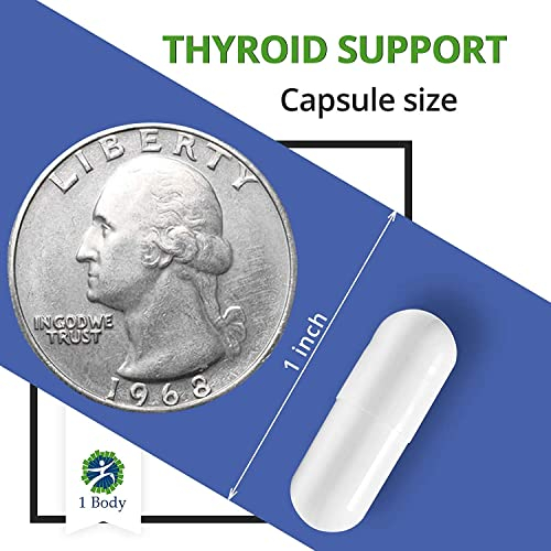 Foto 5 pulgar | Suplemento Thyroid Support 1 Body Energy Focus, Suministro De 30 Días - Venta Internacional.