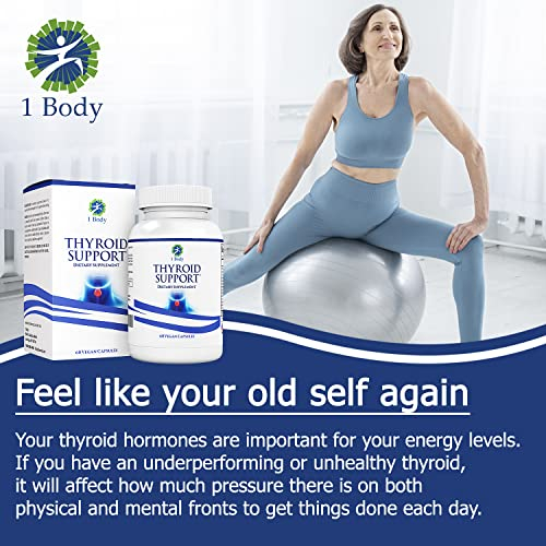 Foto 7 | Suplemento Thyroid Support 1 Body Energy Focus, Suministro De 30 Días - Venta Internacional.