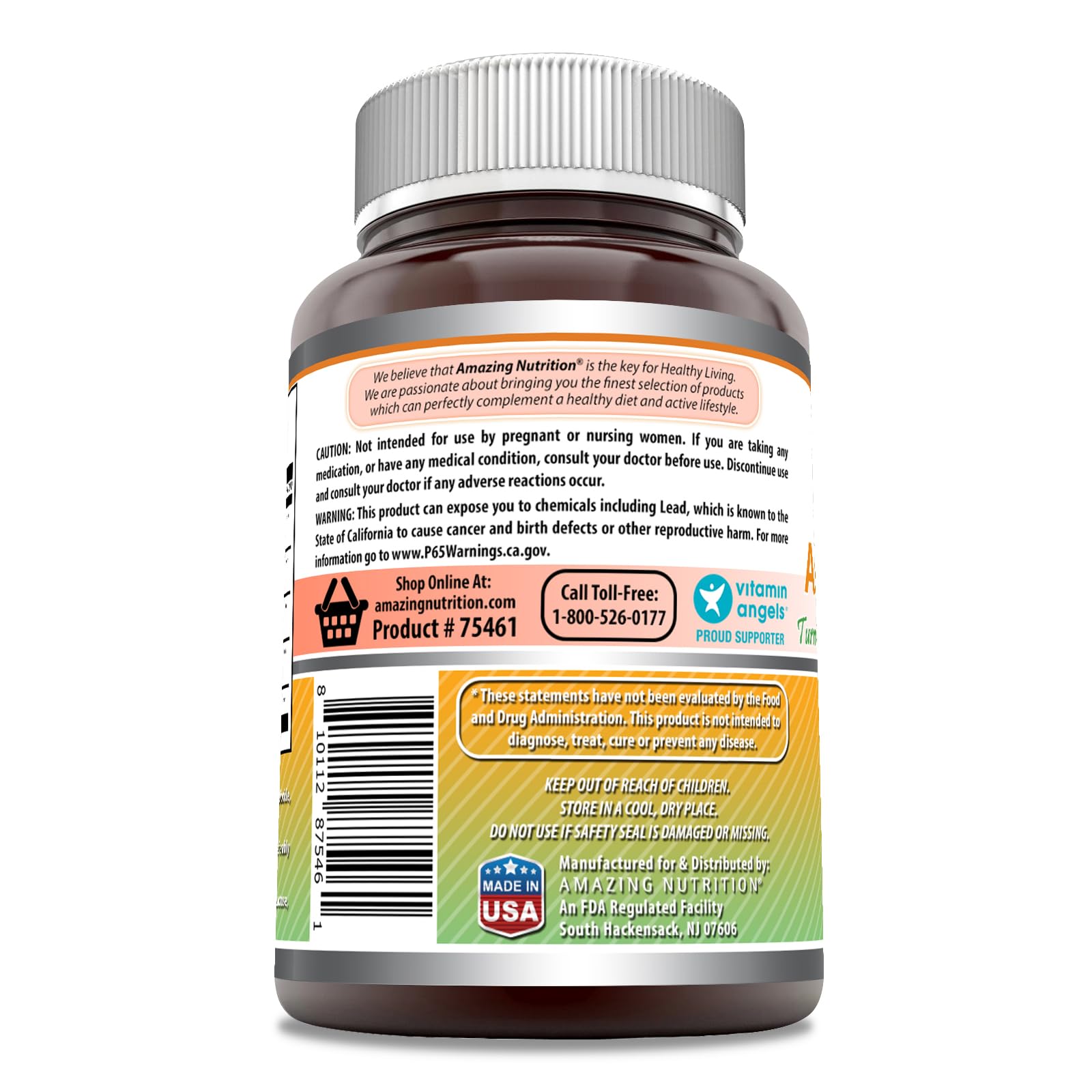 Foto 4 pulgar | Suplemento Amazing Formulas Ashwagandha 5200 Mg 120 Cápsulas - Venta Internacional.