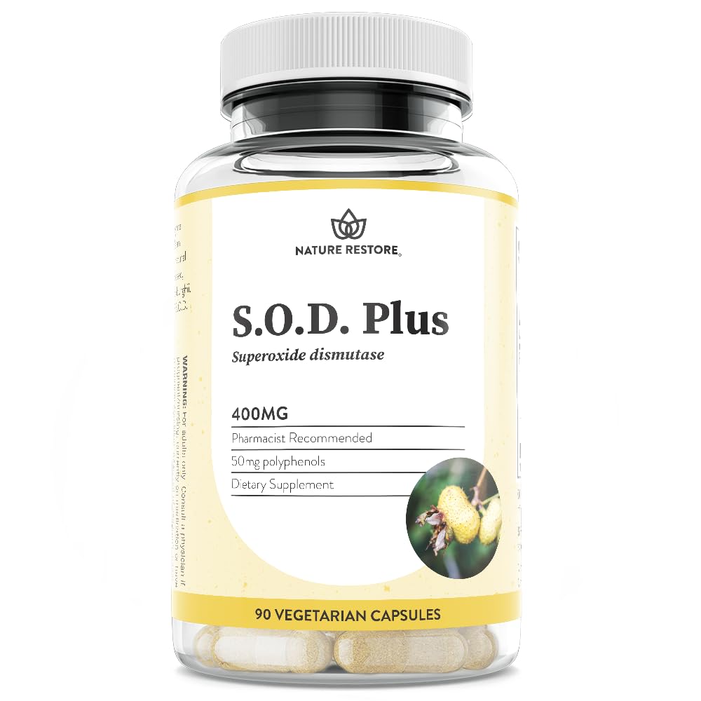Foto 1 | Suplemento Nature Restore S.o.d. Superóxido Dismutasa 4000 Ui - Venta Internacional.